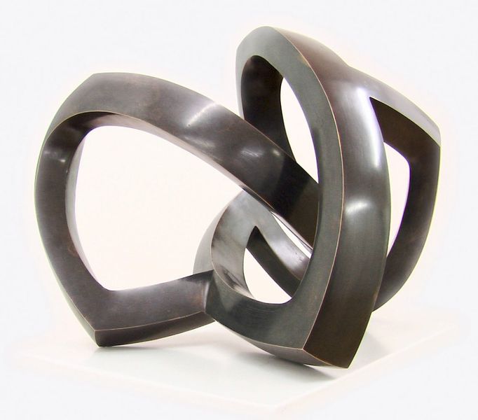 Carola Eggeling abstract metal sculpture
