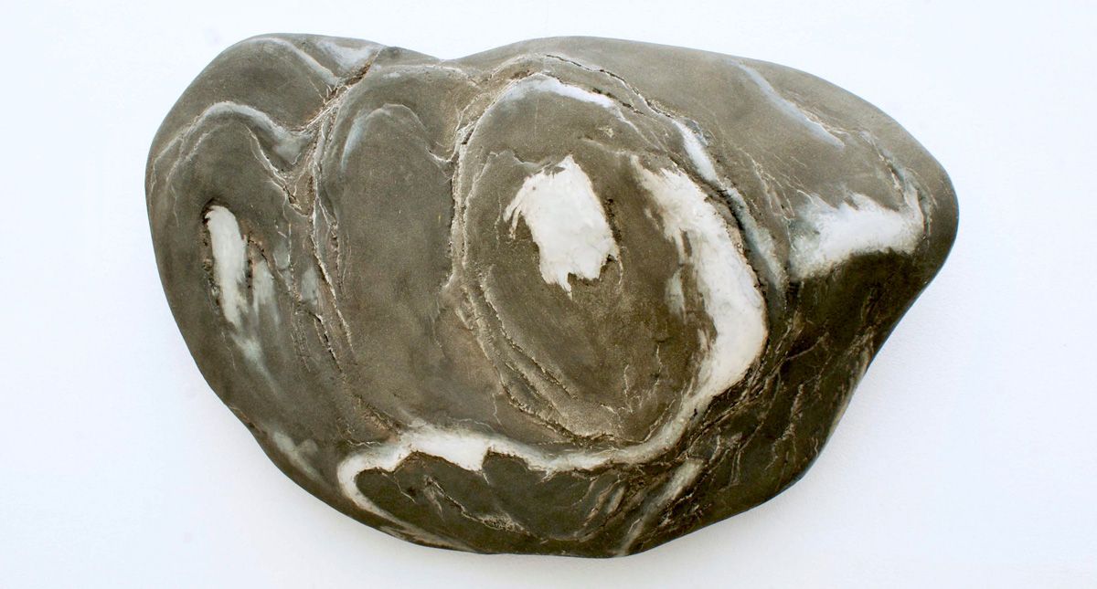 Emil Bartlomiejczak Skulptur marmorierter Stein
