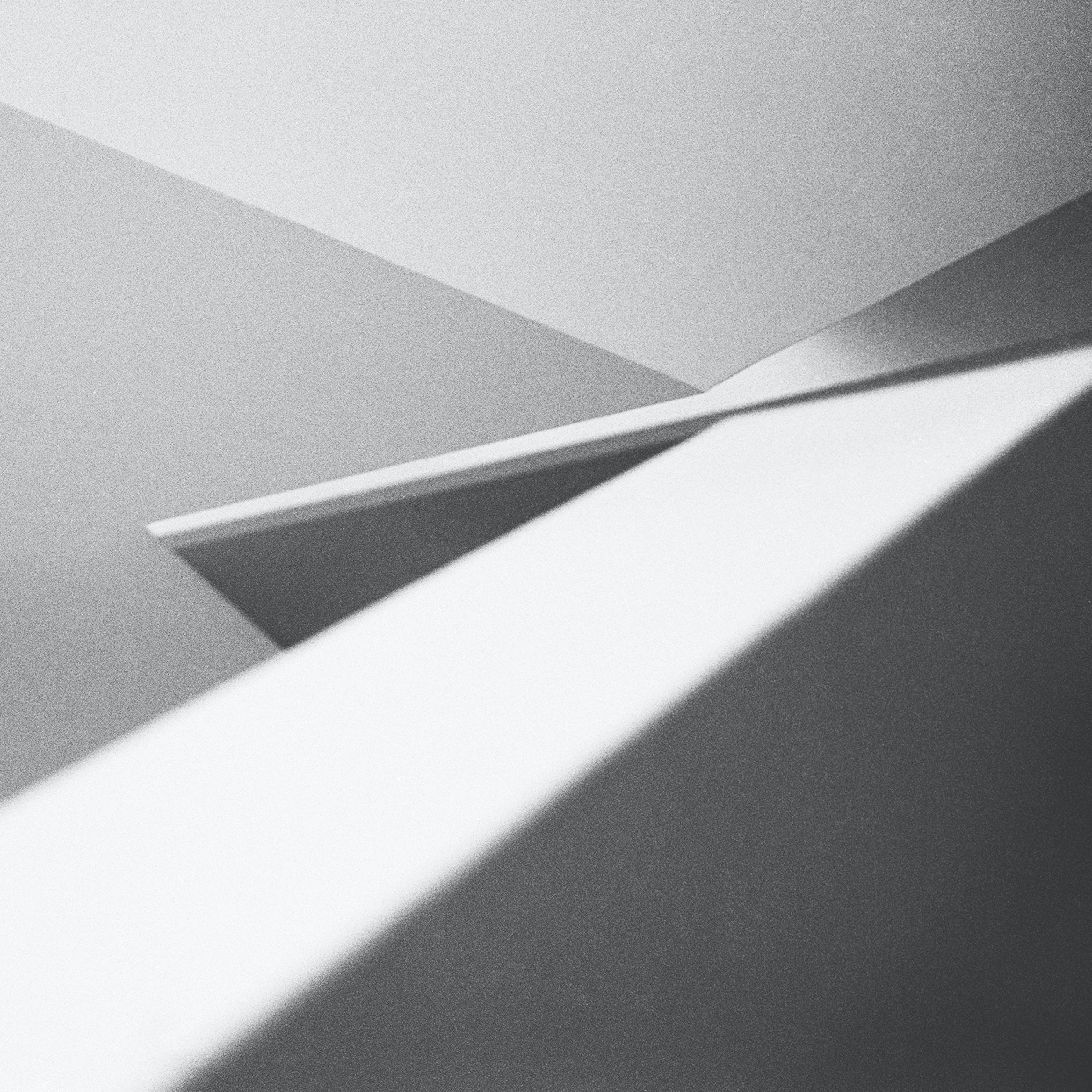 马丁-C。施密特抽象摄影灰色的极简主义几何形状和线条
