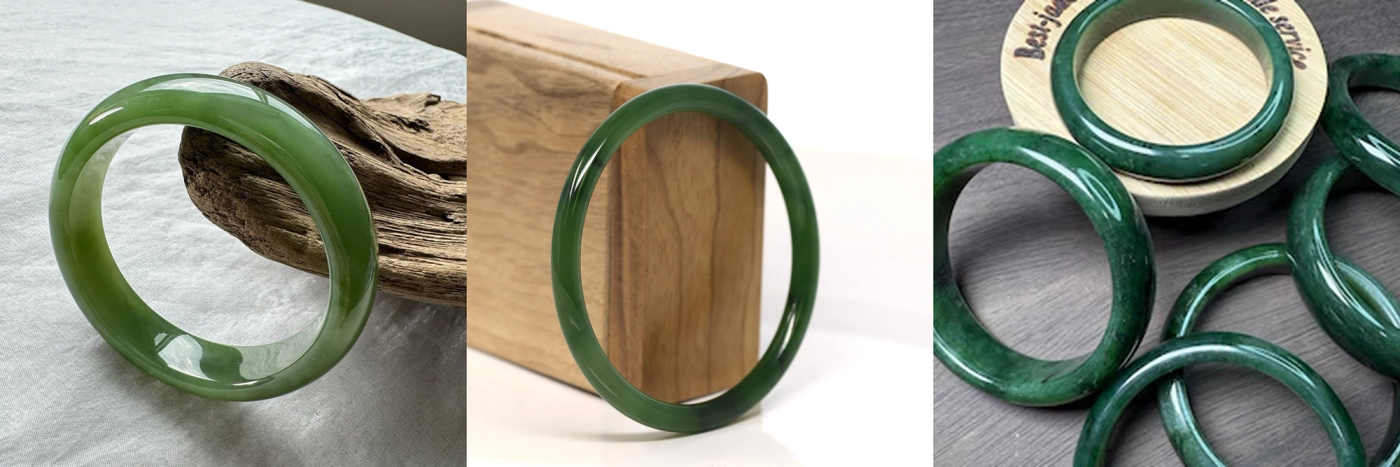 Modern Nephrite Jewelries