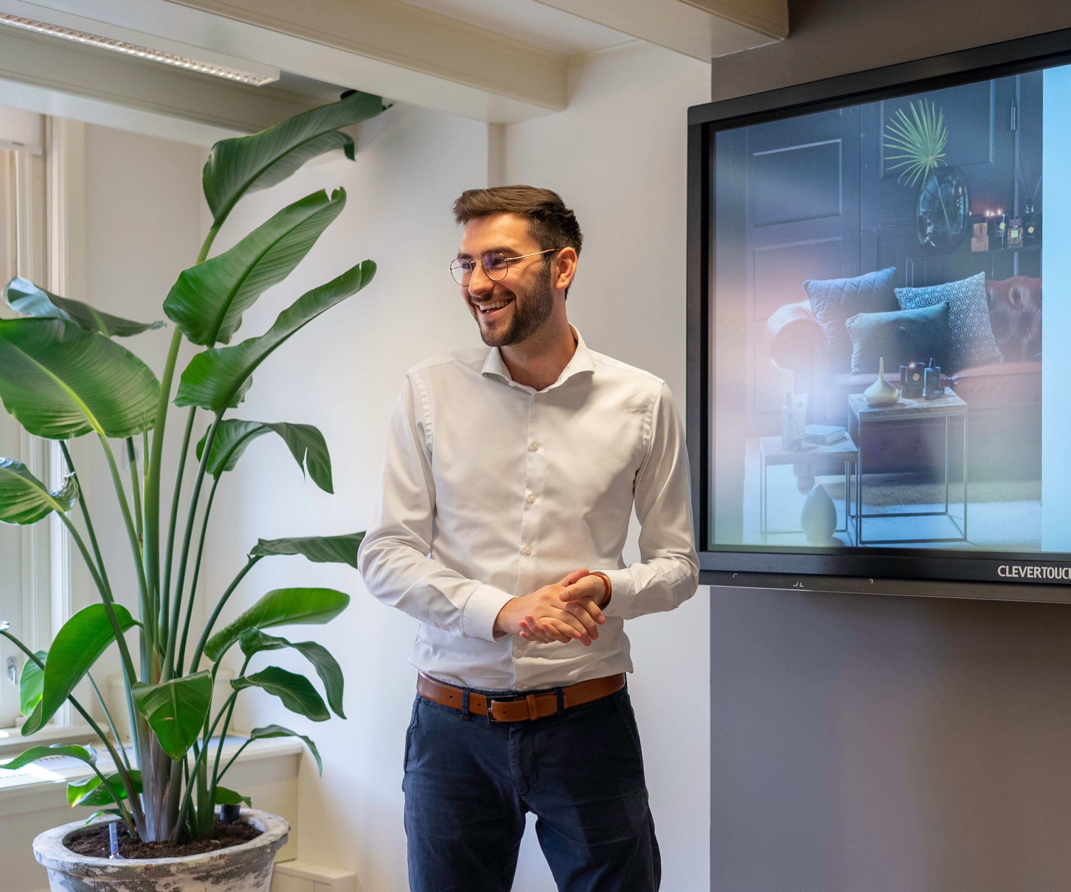 Rituals Business Analyst presenting