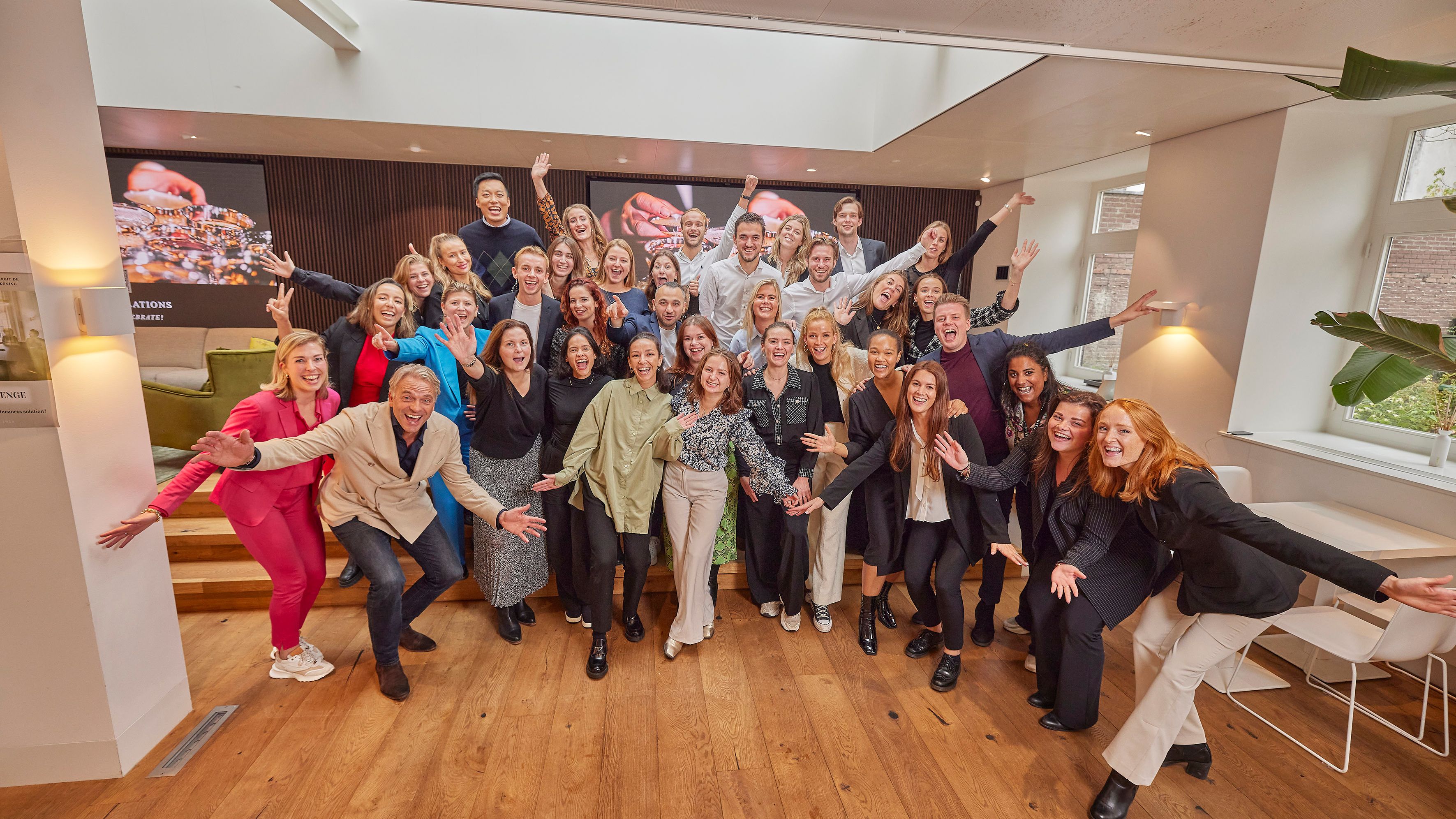 Team picture of our young talent program-group