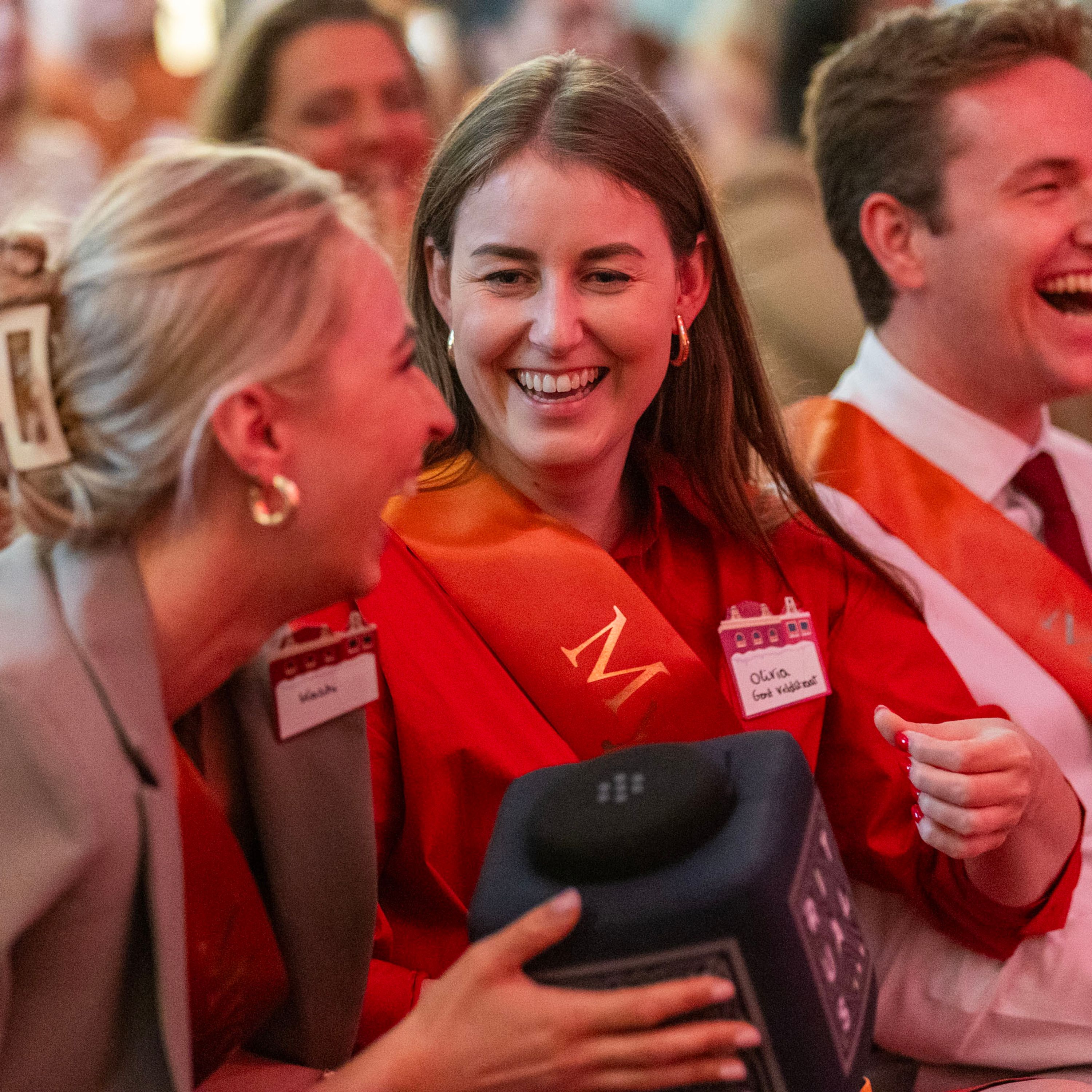 Collega's hebben plezier