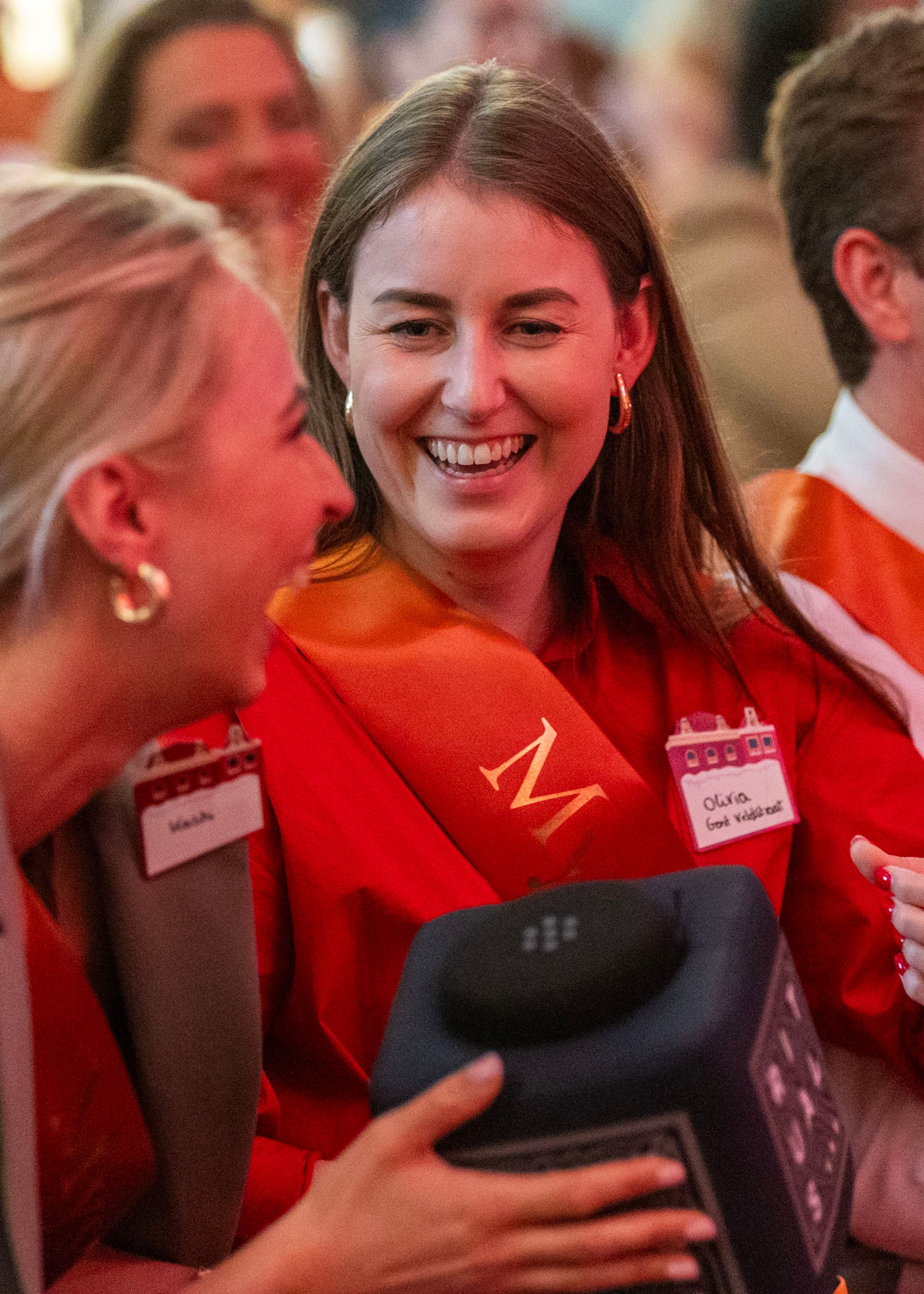 Collega's hebben plezier