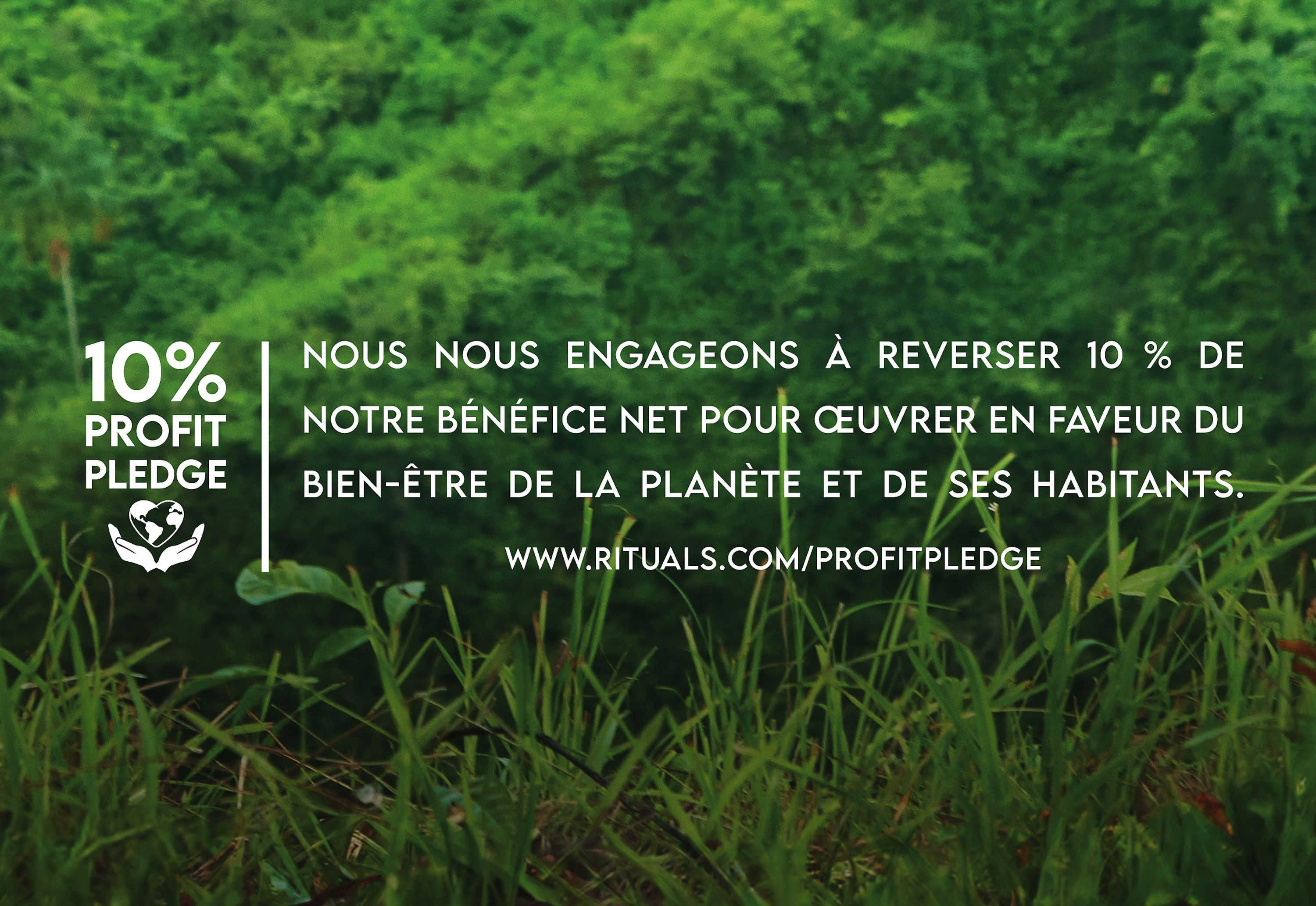 Rituals Profit Pledge