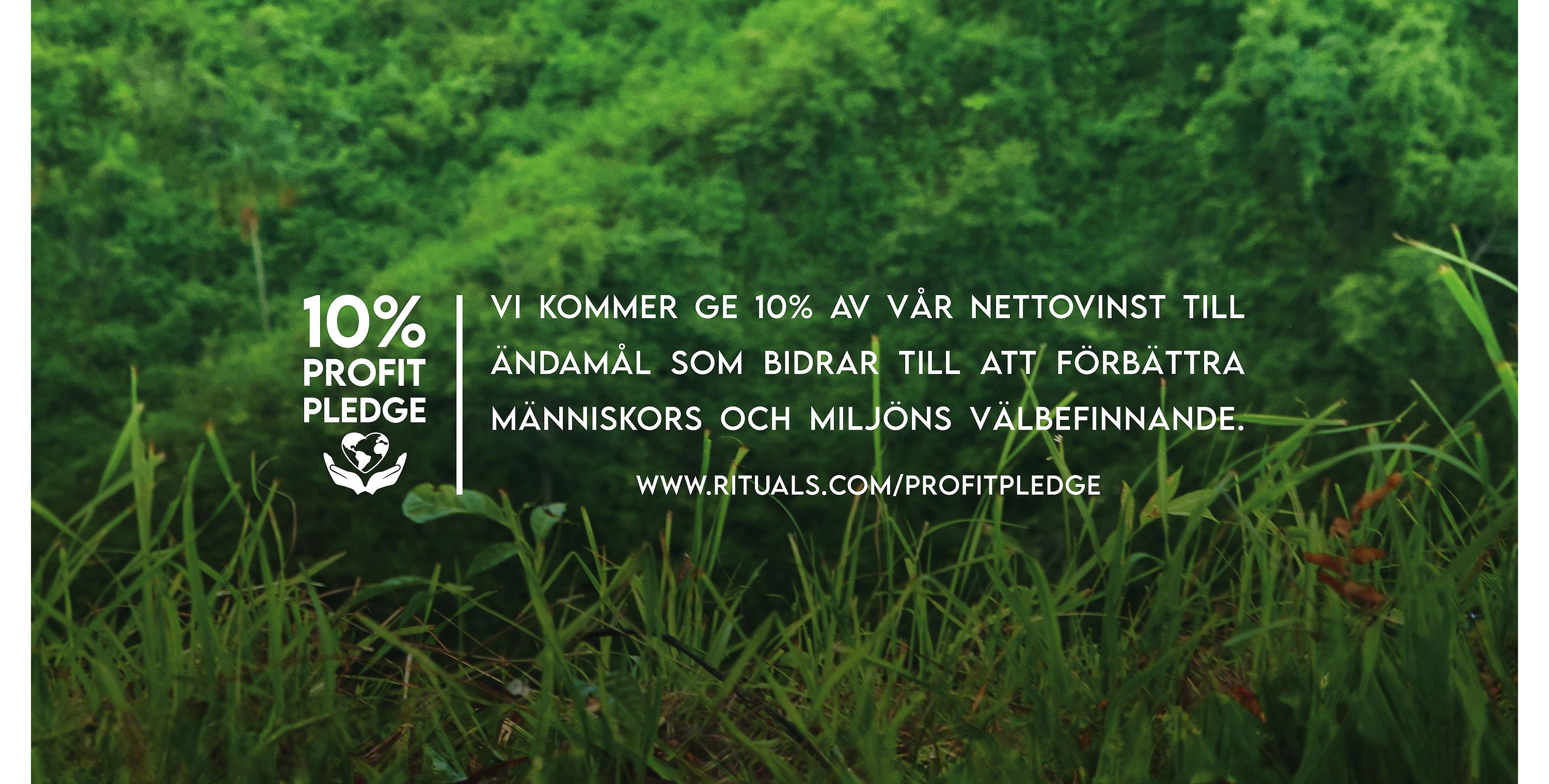 Rituals Profit Pledge