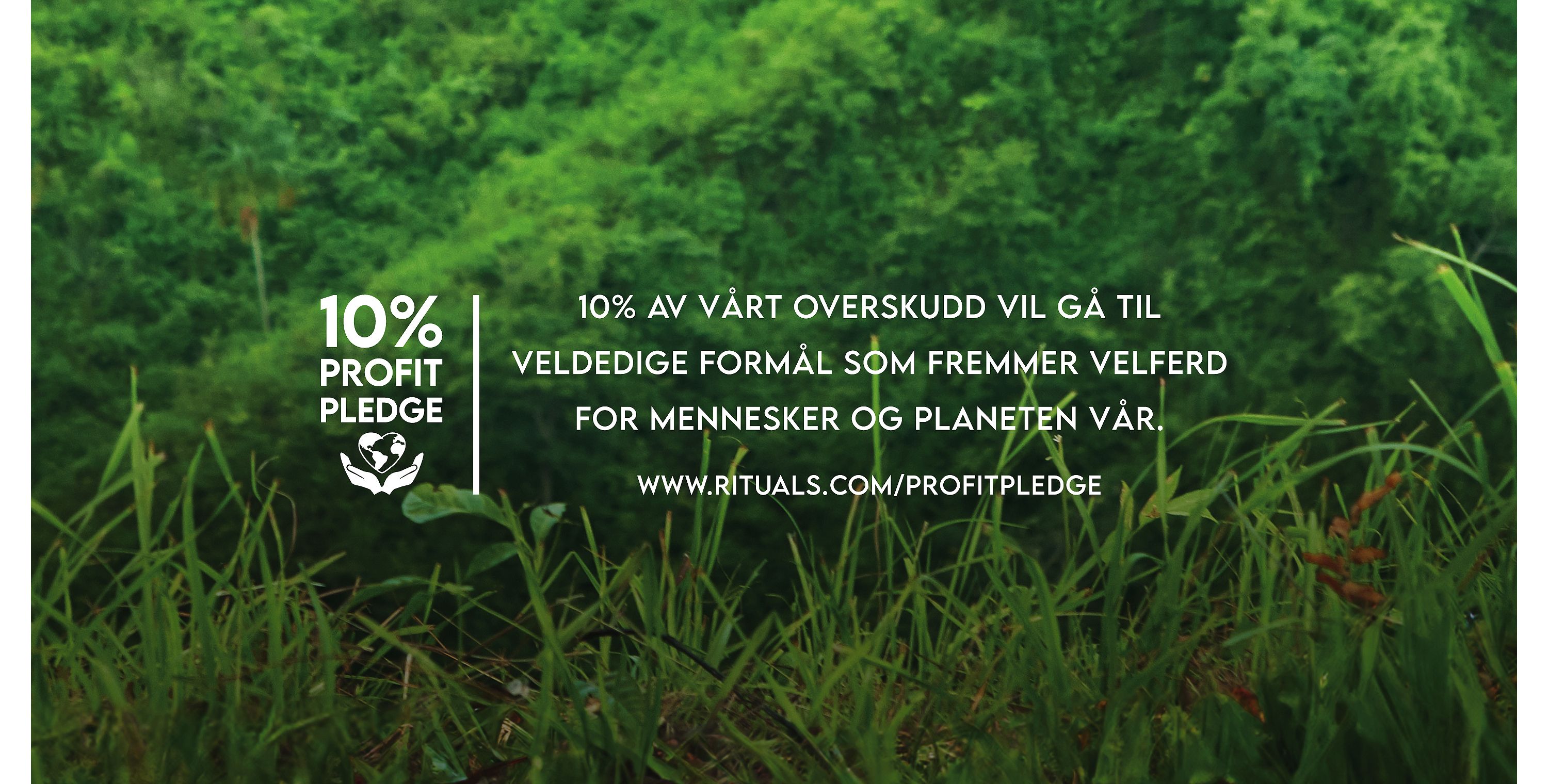 Rituals Profit Pledge