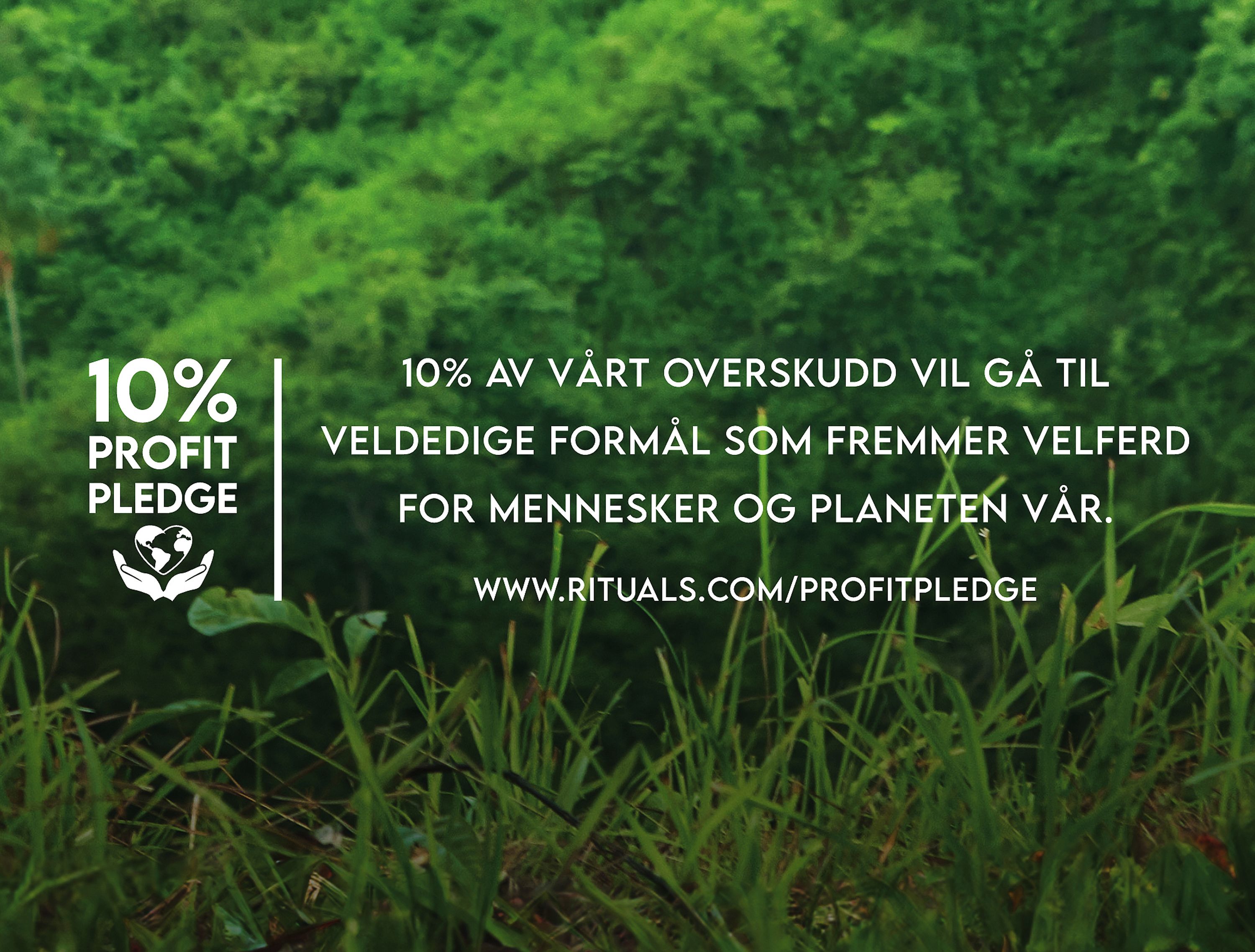 Rituals Profit Pledge