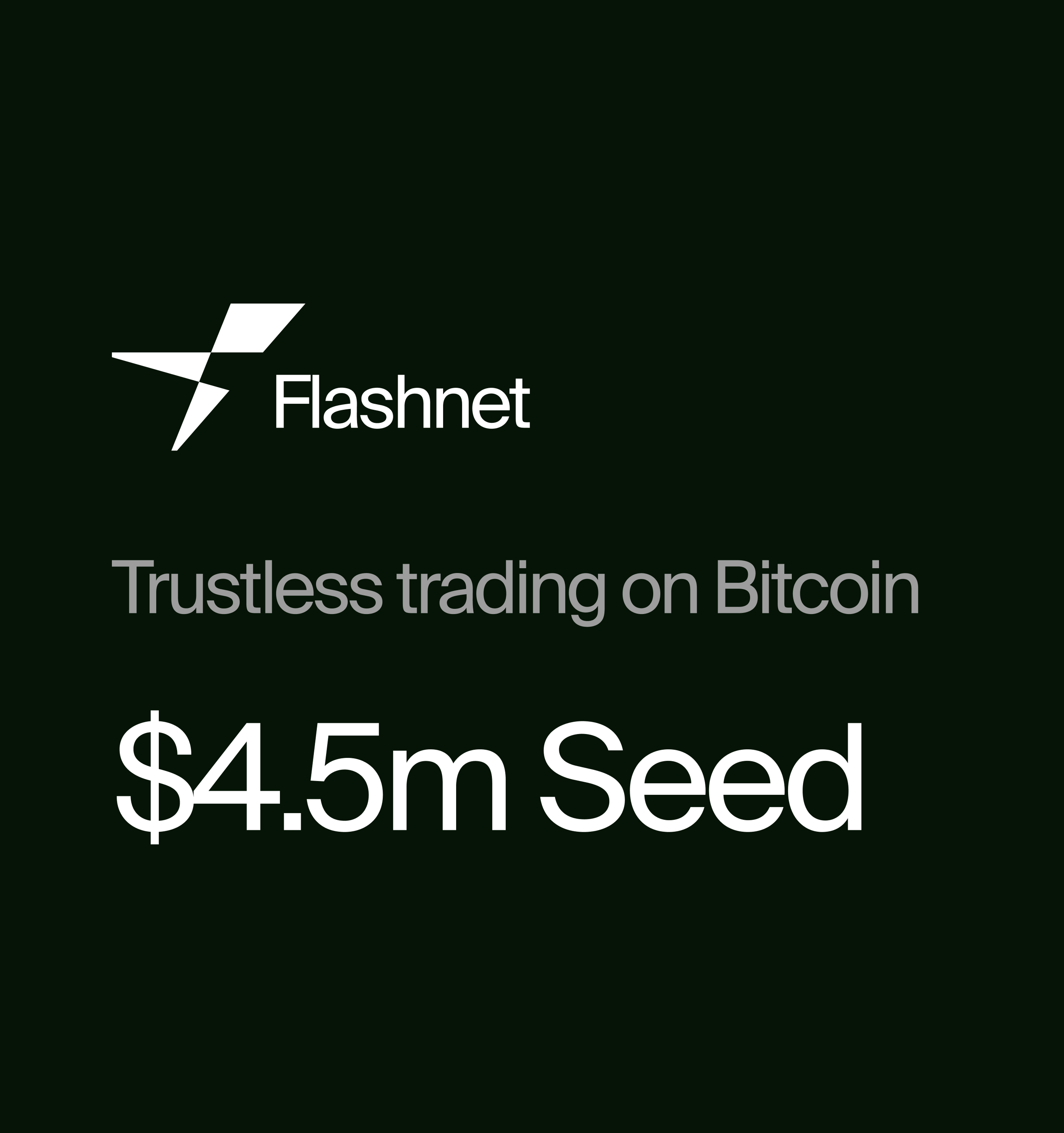 Announcing our Seed Round