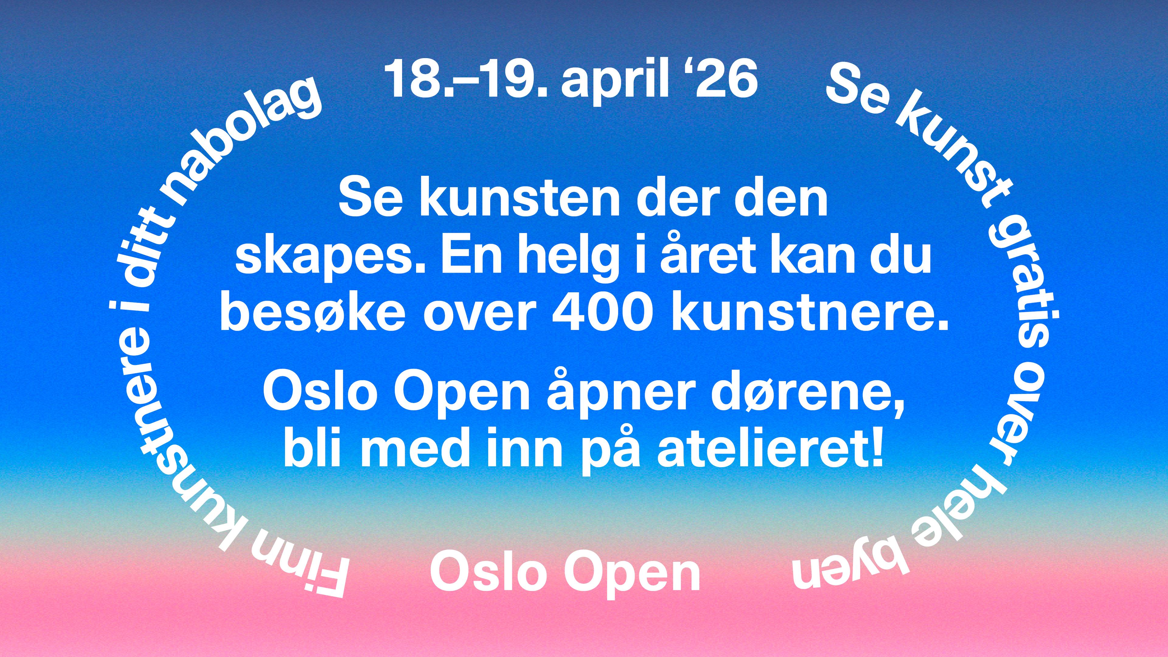 Oslo Open 2026 - Atelie