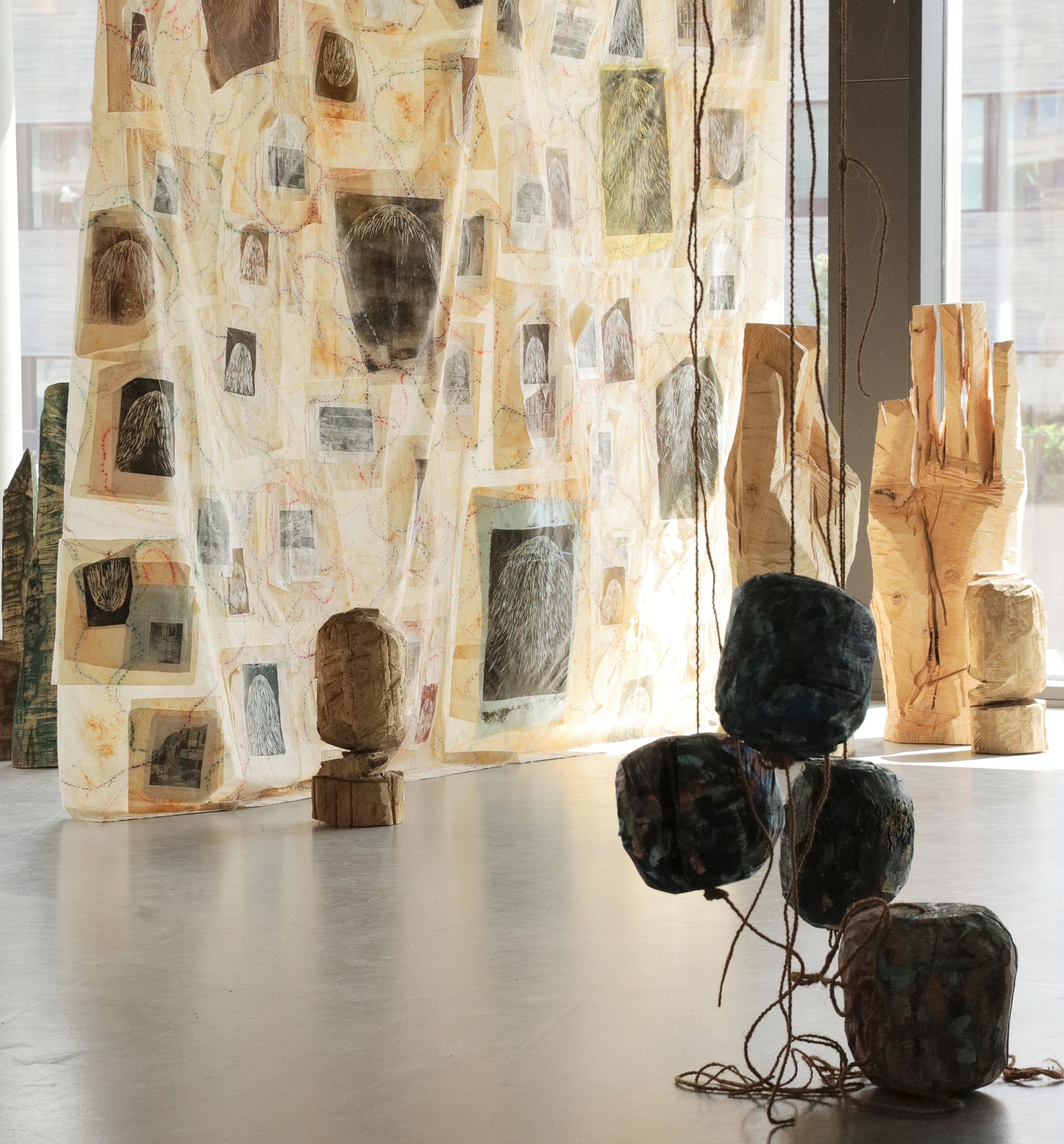 Works by Gunvor Nervold Antonsen. Photo: Hanne Jones Solfjeld