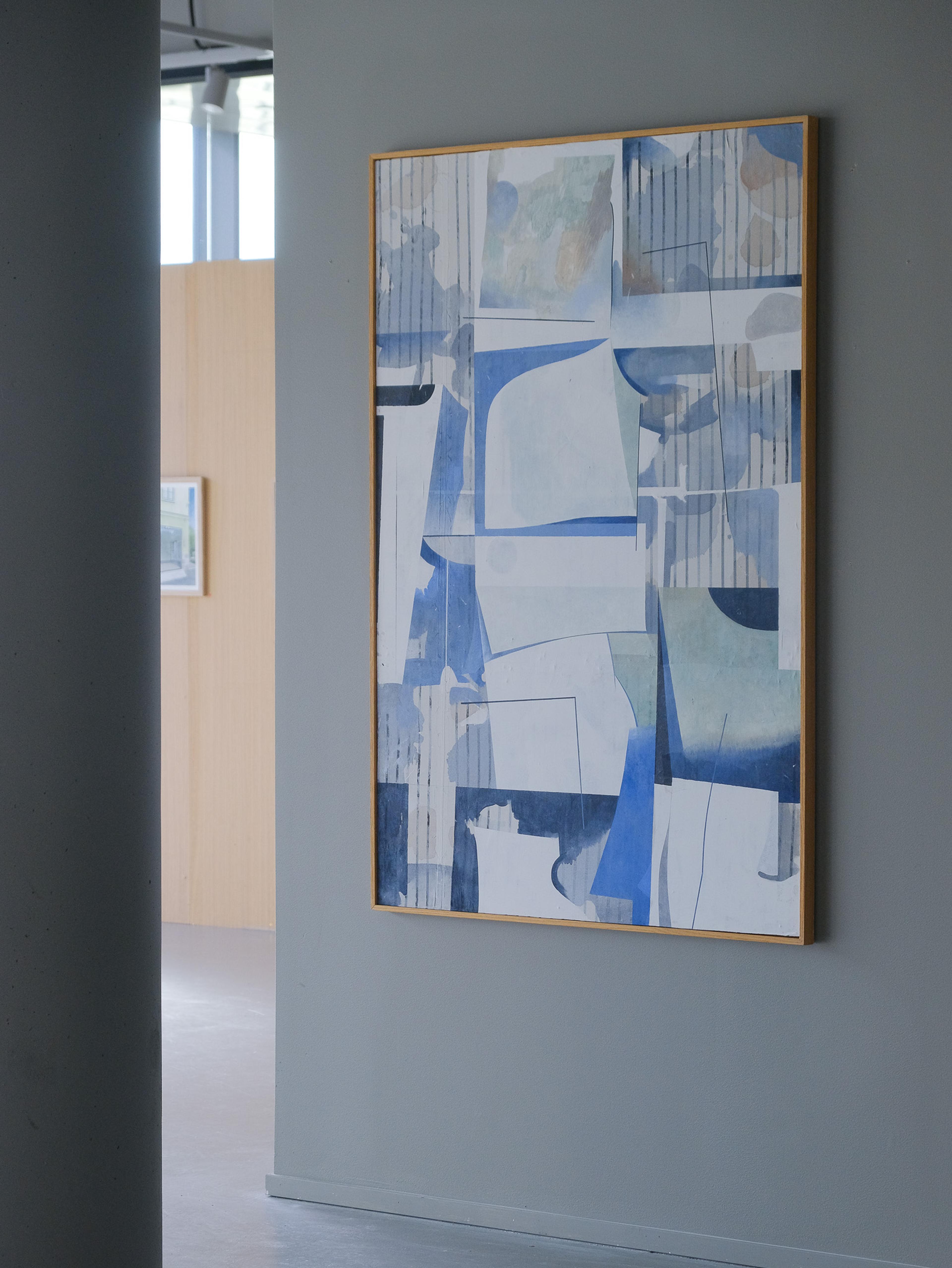 Place study VI 2025, Acrylic on sheet mounted on wood, NOK 69 300,-