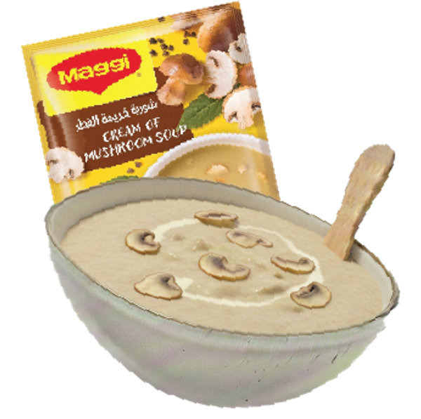 شوربة فطر ماجي