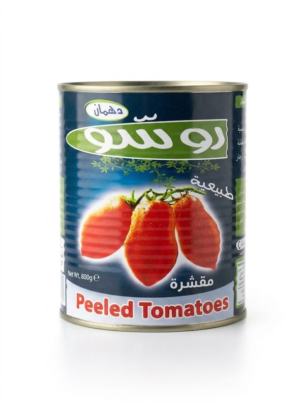 طماطم مقشرة روسو
