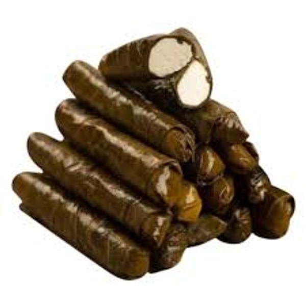 ورق عنب محشو ب لبنة الماعز