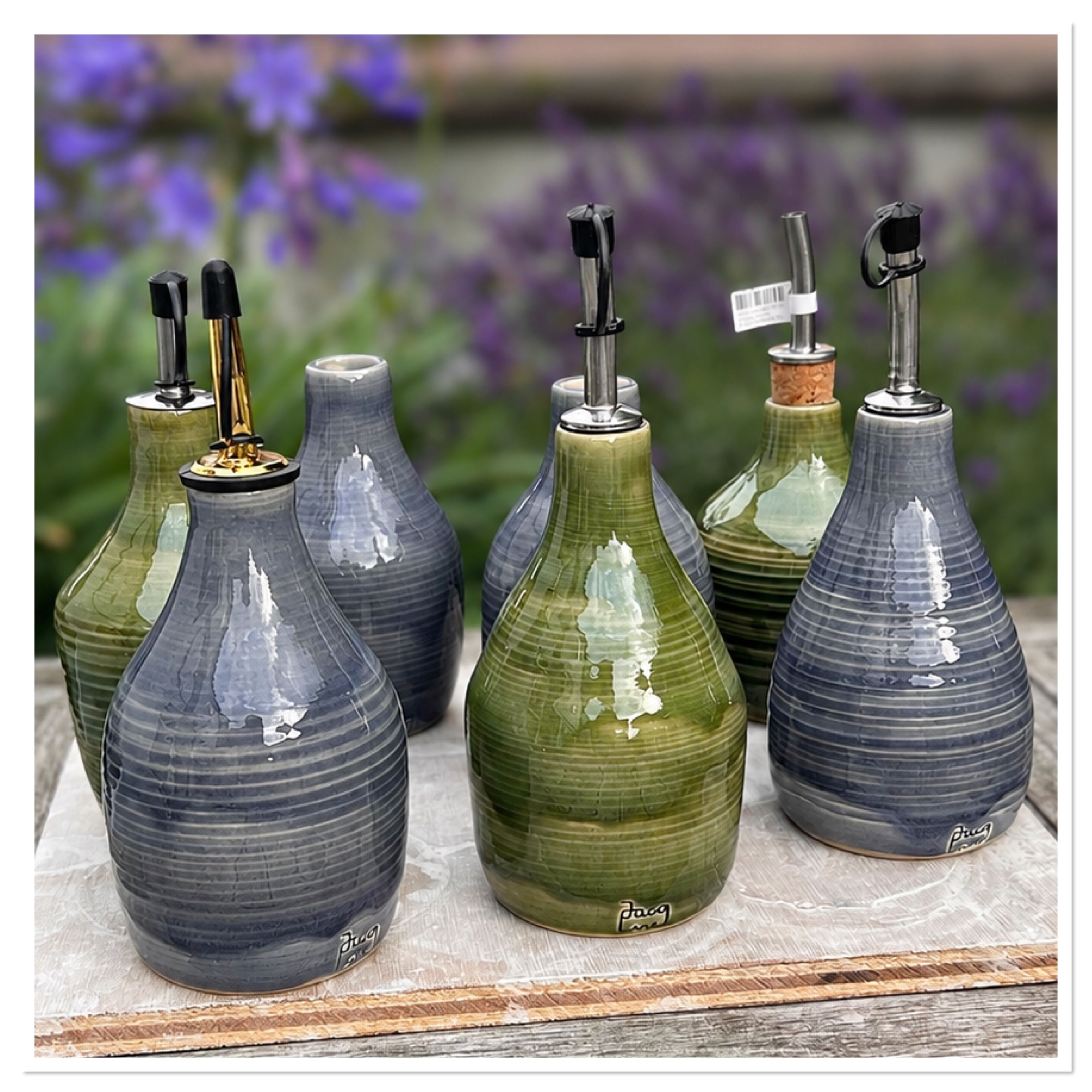 Olijfolie flessen