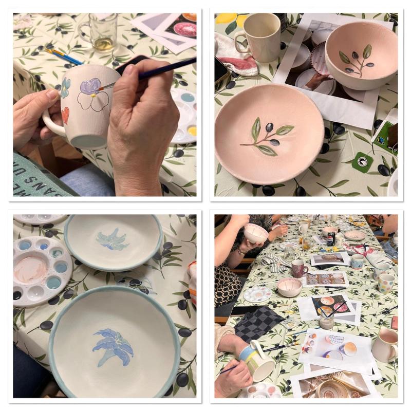 Workshop keramiek schilderen