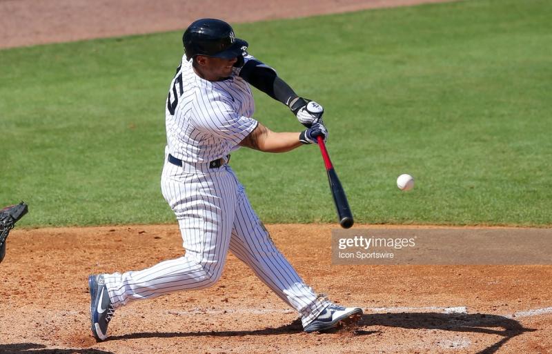 Gleyber Torres hitting baseball