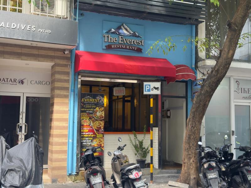 Exterior of The Everest Restaurant in Malé