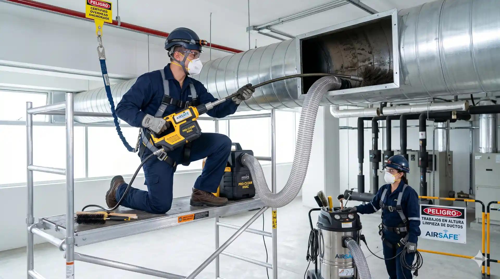 Guia Profesional sobre Limpieza de Ductos de Ventilacion Seguridad Normativa y Salud Ambiental