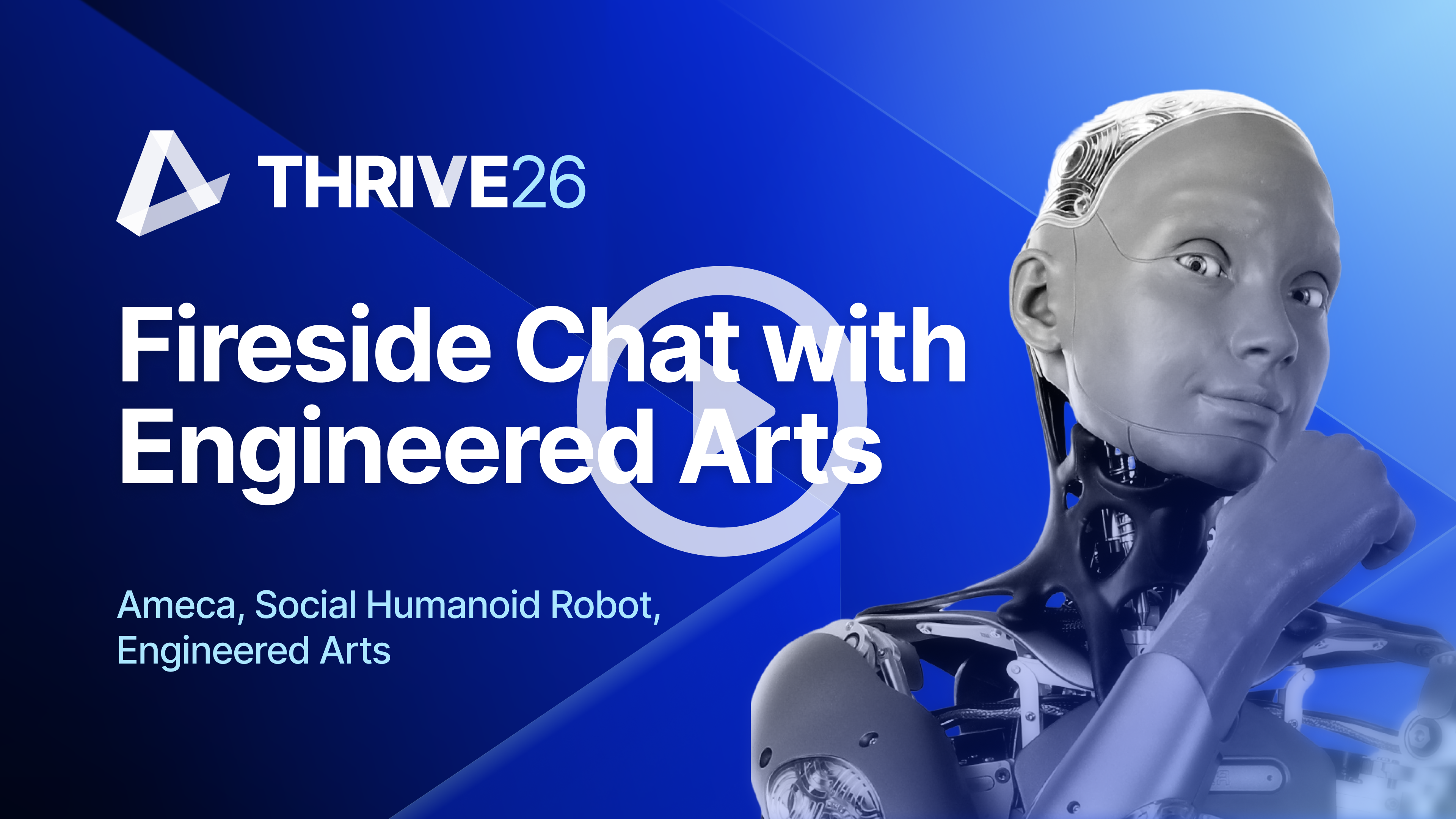 Fireside Chat | Laurie Segall and Ameca, the Humanoid Robot