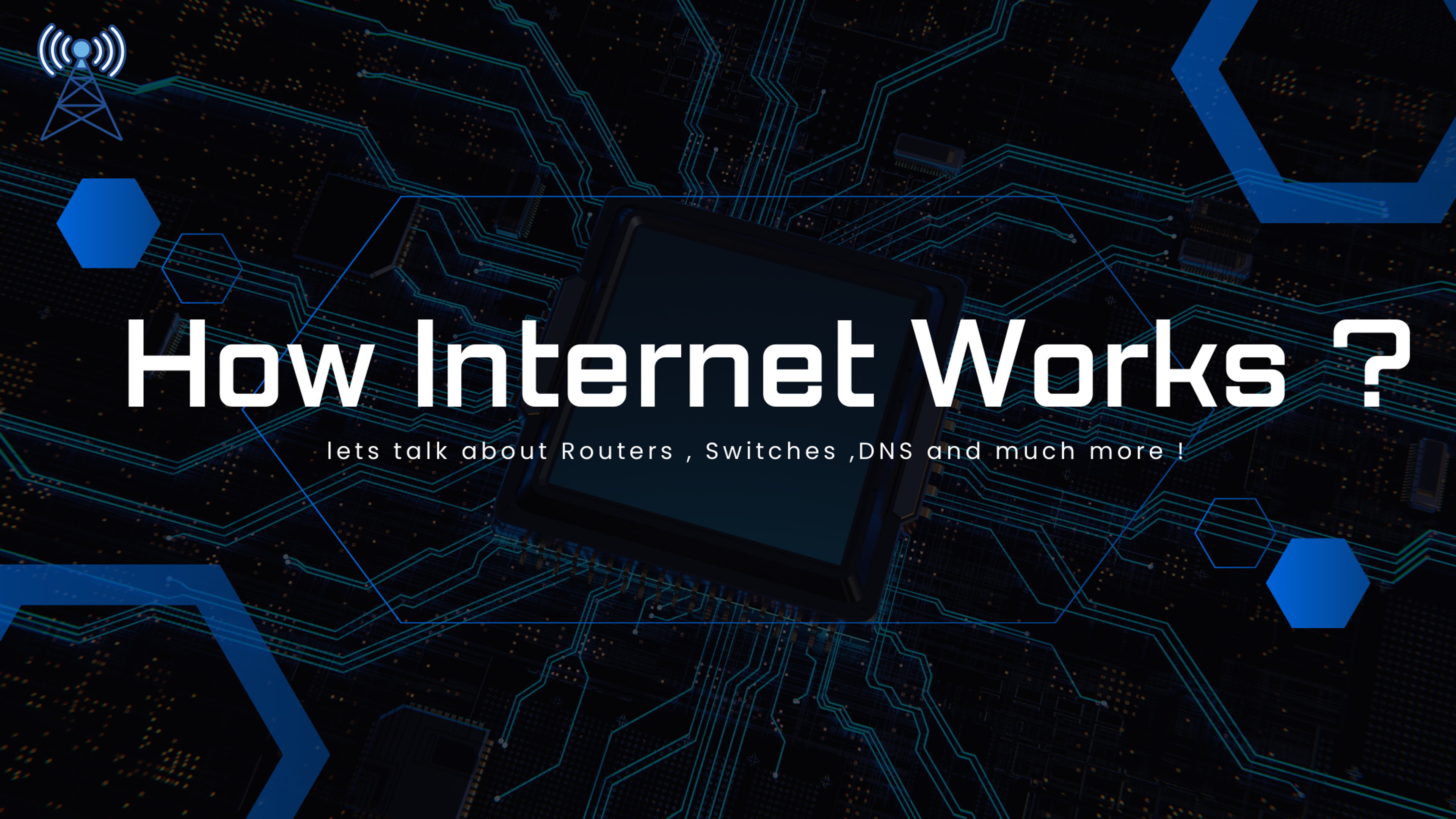 cover image  How Does Internet works 