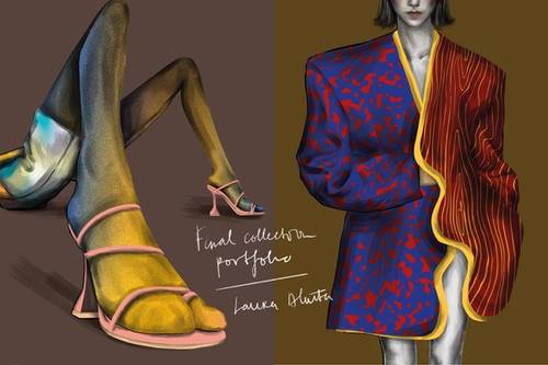 Memphis on My mind | Laura Alvita | Illustrations from the final collection project.