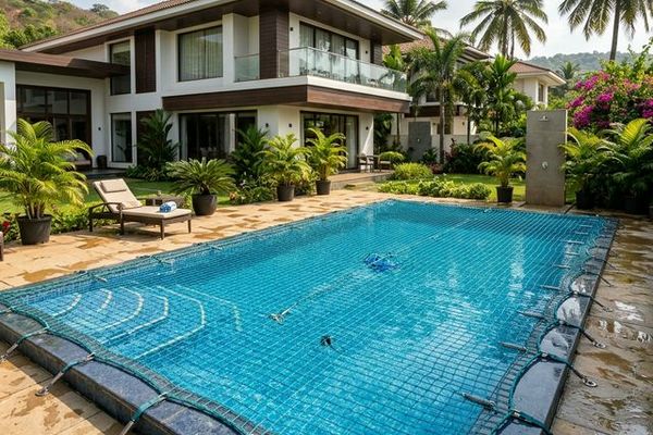 Swimming Pool Safety Nets in Gated Societies: Essential Child and Pet Protection