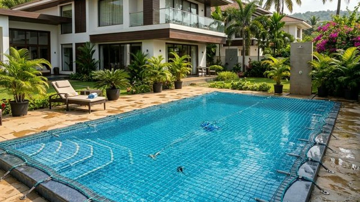 Swimming Pool Safety Nets in Gated Societies: Essential Child and Pet Protection