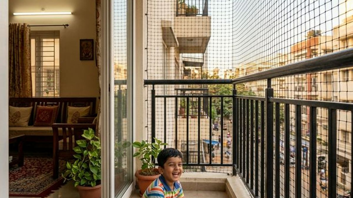 Childproof Balcony Solutions in Kompally: Safe Spaces for Growing Kids