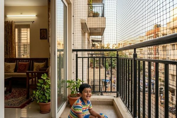 Childproof Balcony Solutions in Kompally: Safe Spaces for Growing Kids