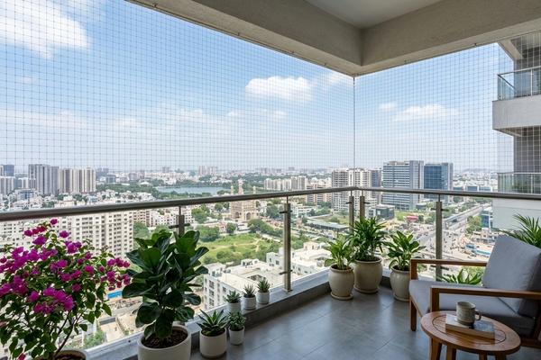 Balcony Netting for High Winds: How Sharon Safety Nets Withstand Hyderabad Storms