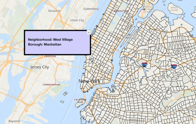Making a NYC Neighborhoods Map with No Coding