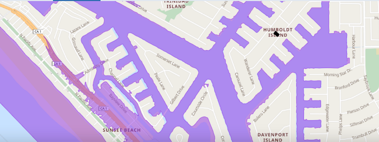 Live web maps for large, continuously updating geospatial datasets