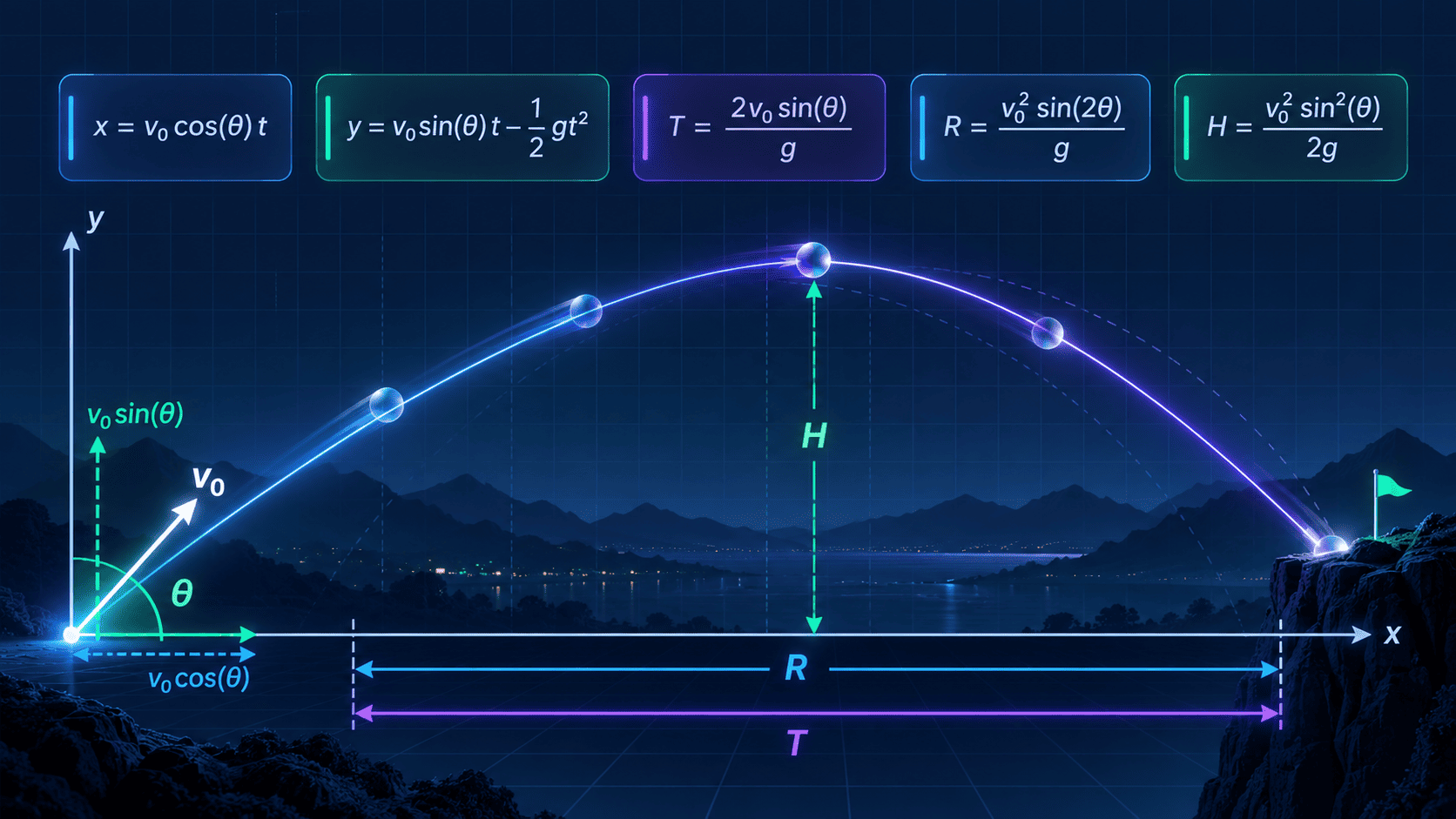 Projectile Motion Formulas Explained