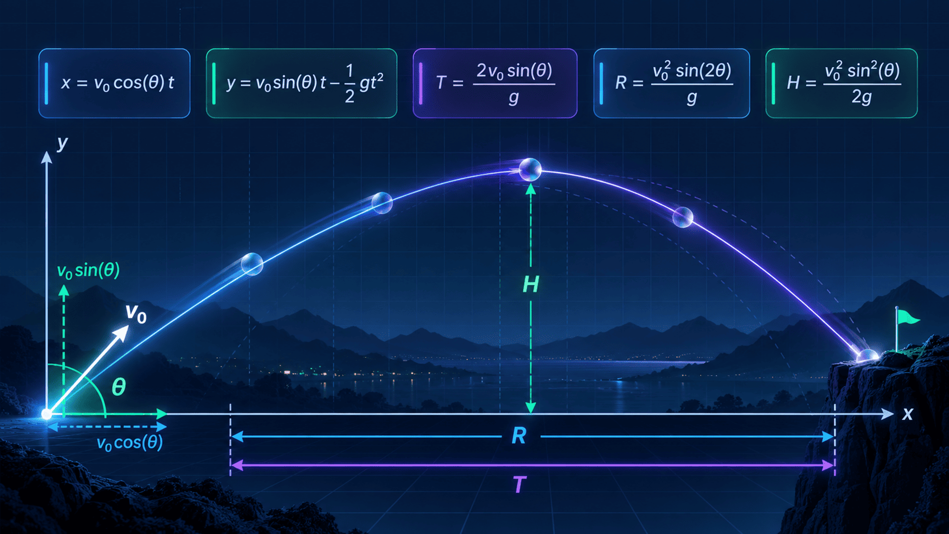 Projectile Motion Formulas Explained