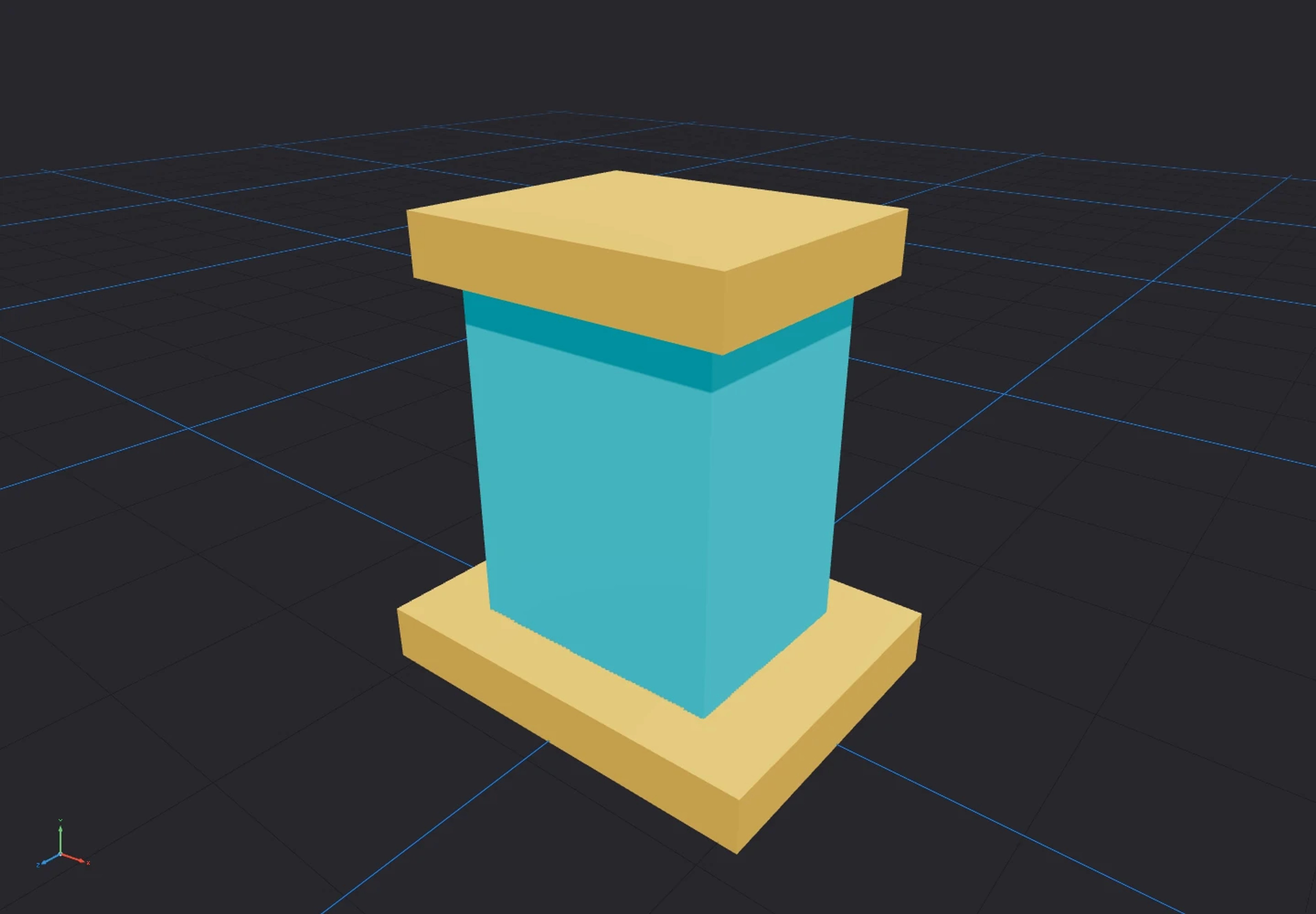 3DLabTools embedded viewer displaying a centered demonstration model.