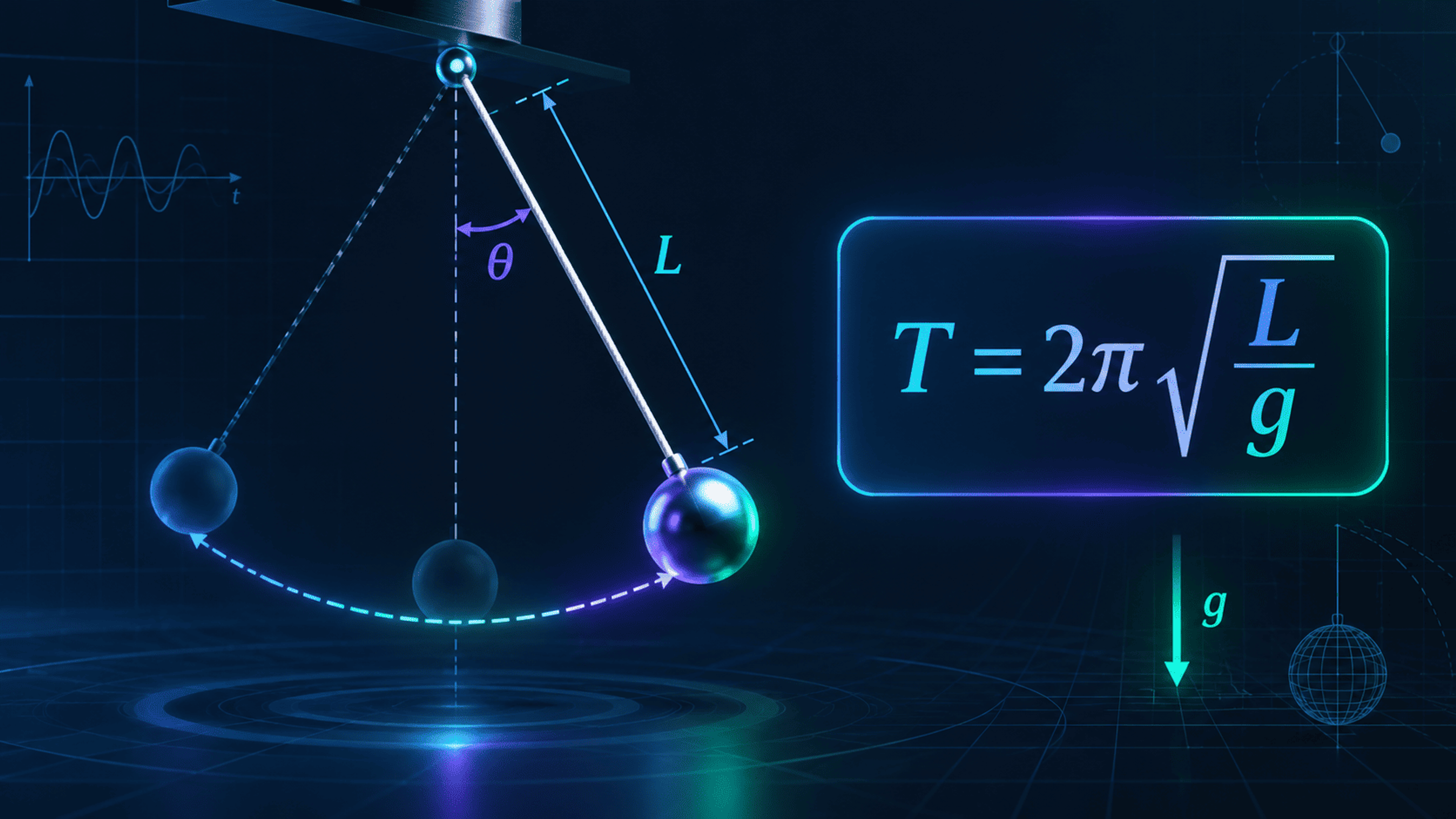 Simple Pendulum Period Formula