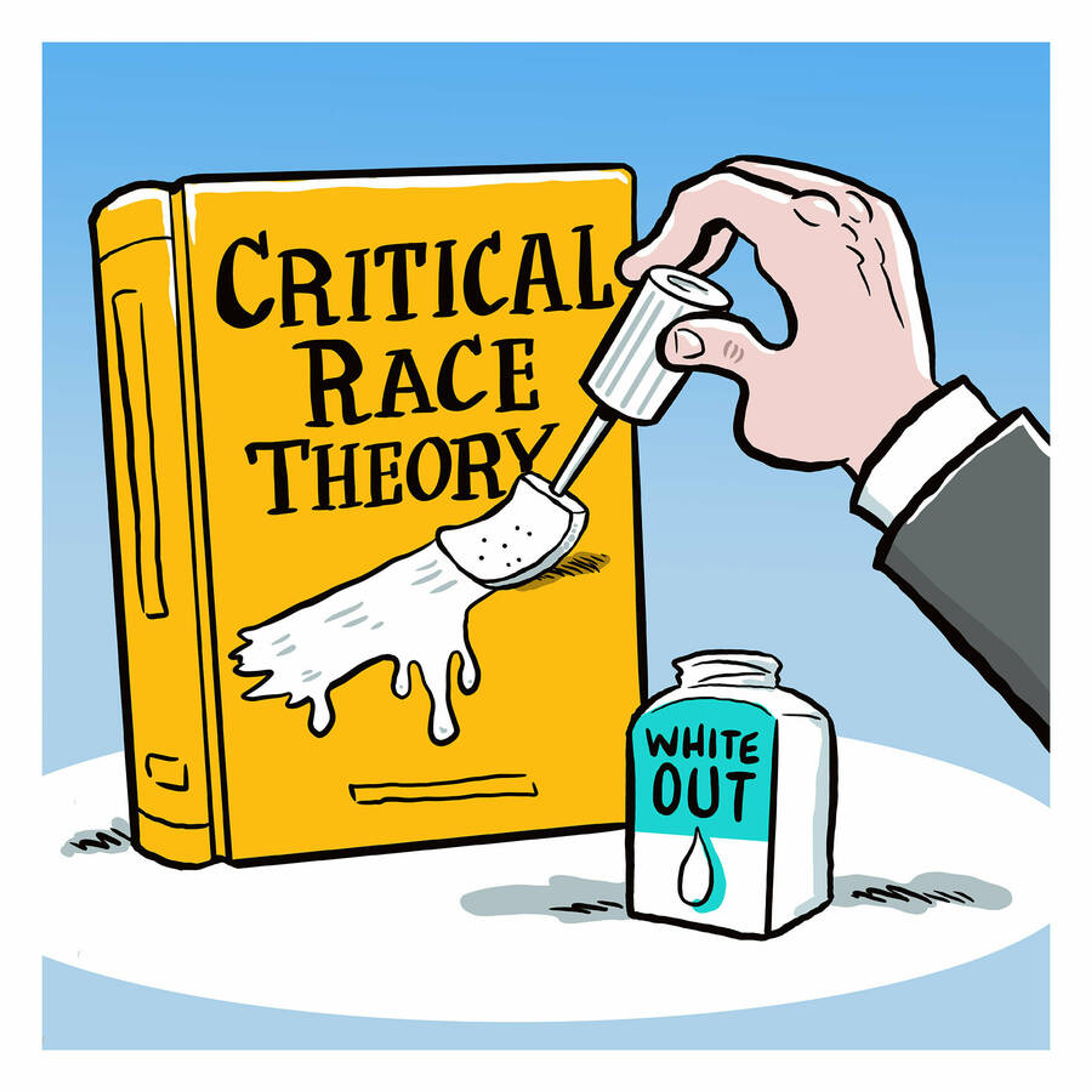 Book on Critical Race Theory being whitewashed.