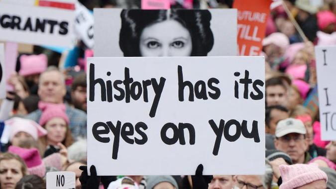 History has its eyes on you