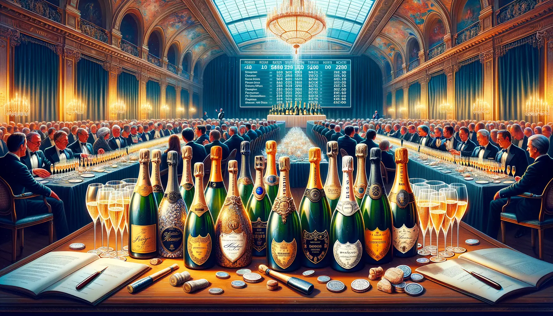 Record-Breaking Auction in Paris Showcases the Growing Investment Value of Champagne
