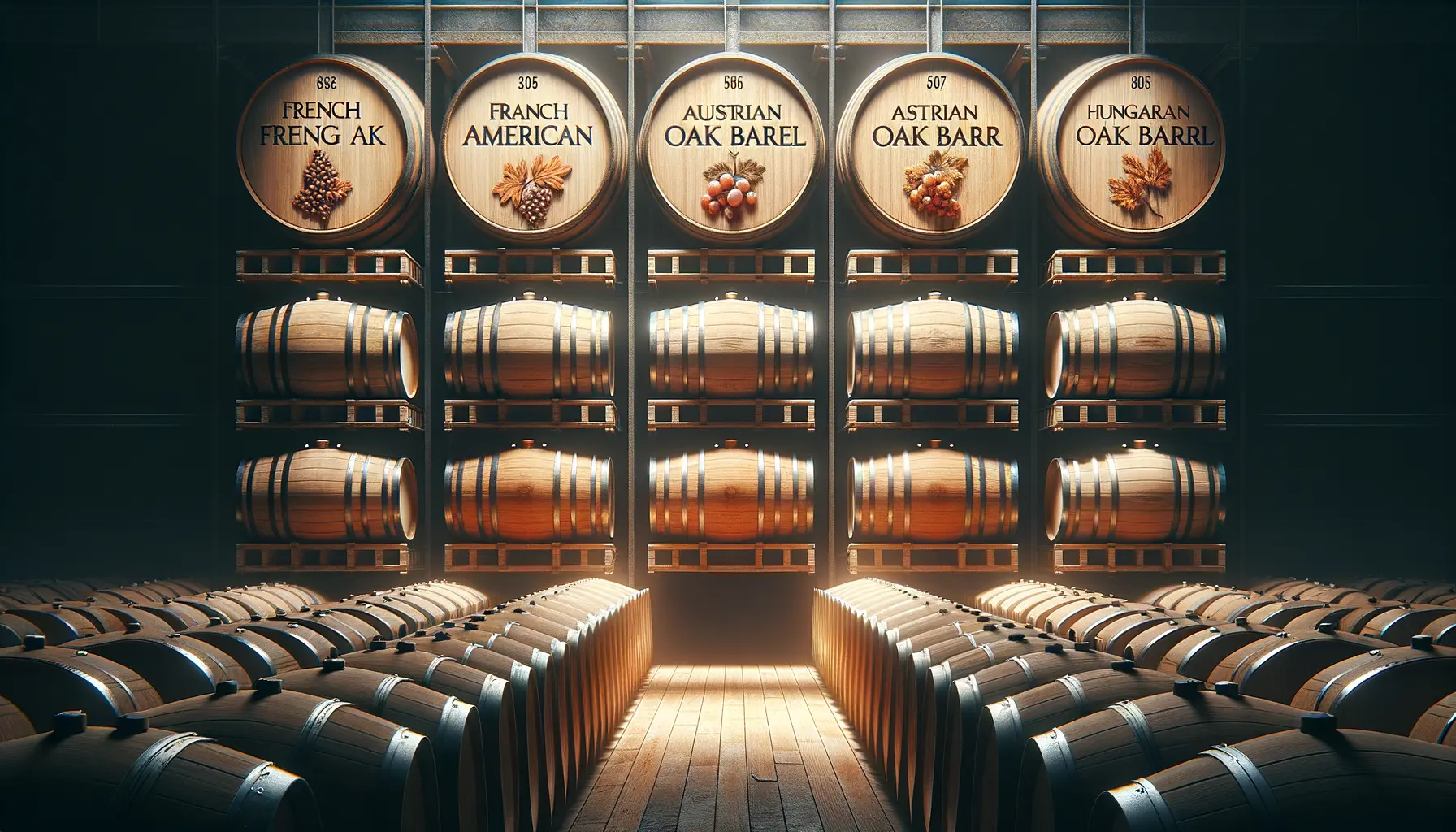 Understanding the Impact of Oak on Wine: French, American, Austrian, and Hungarian Barrels