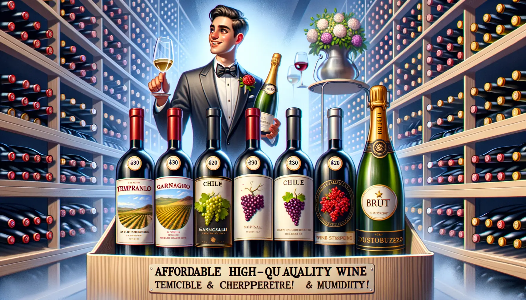 Affordable Wine, Champagne for Weddings, and Other Beginner-Friendly Choices
