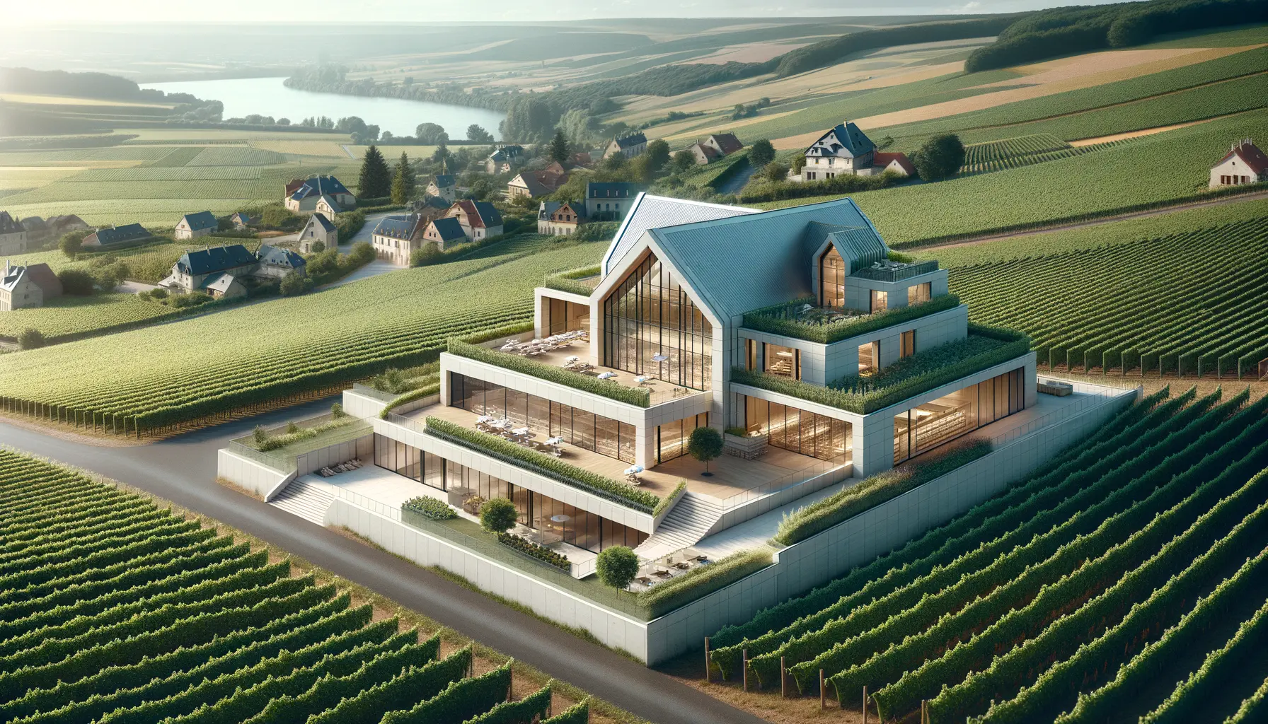 Exploring Krug's Brand-New Winery: A Leap into Modern Vinification