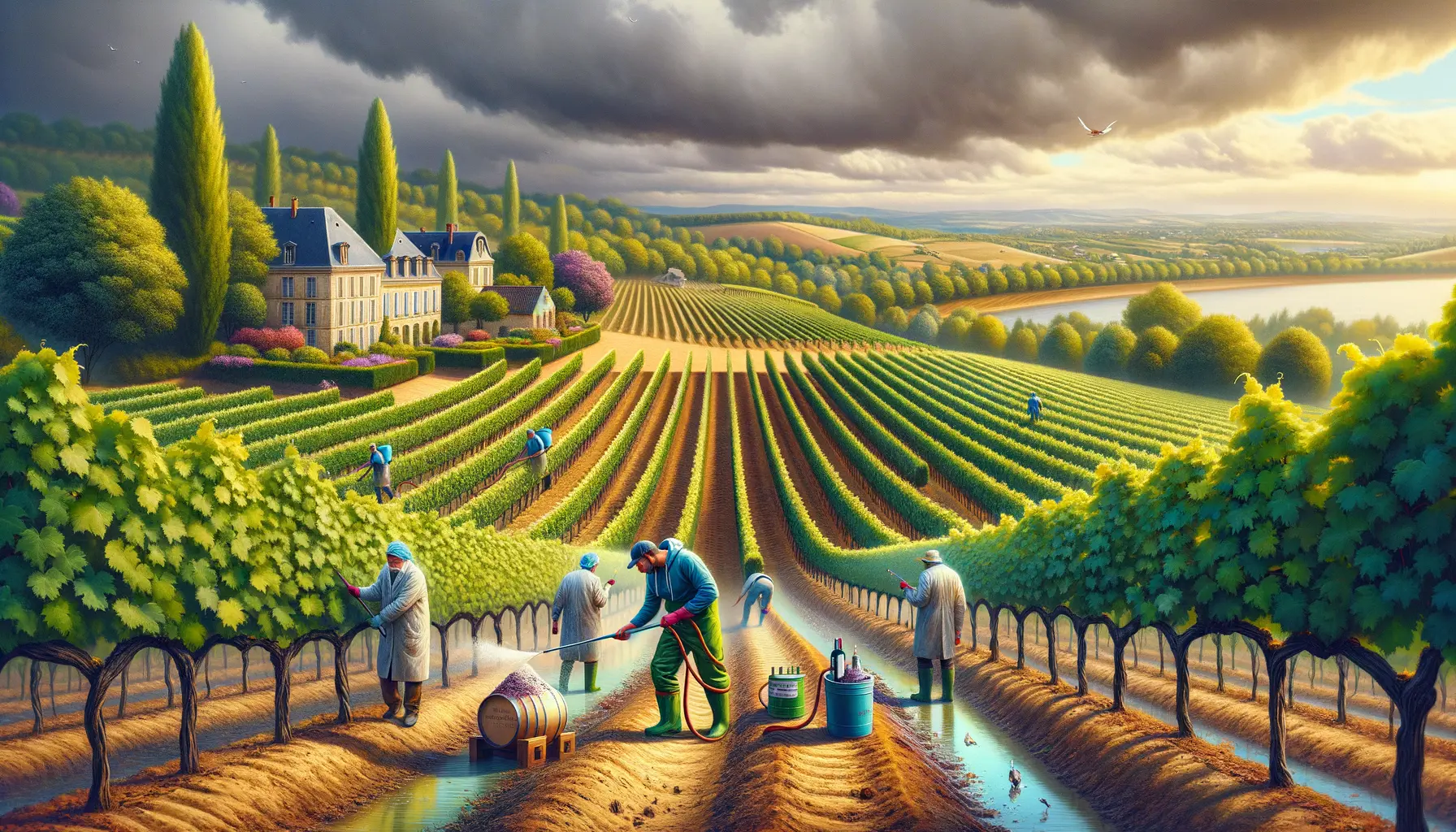 French Winemakers Battle Mildew in 2024: Challenges and Resilience