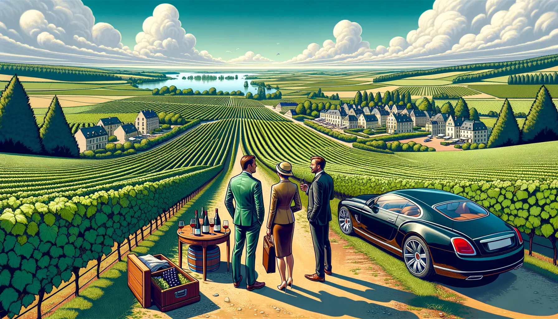 Burgundy Vineyard Market: Côte d'Or Sets New Records in 2024