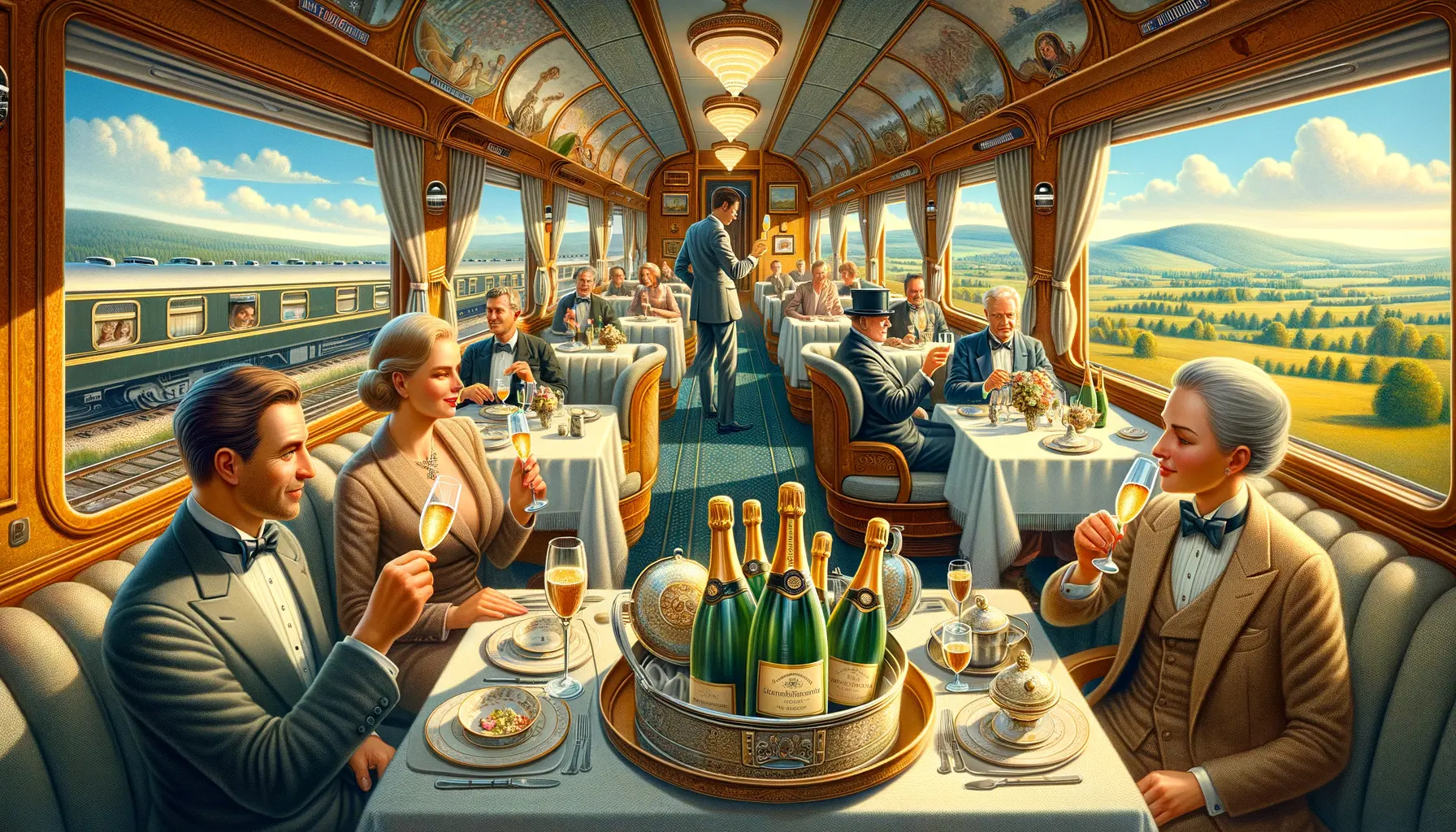 An Exquisite Champagne Journey with Veuve Clicquot and Belmond Trains