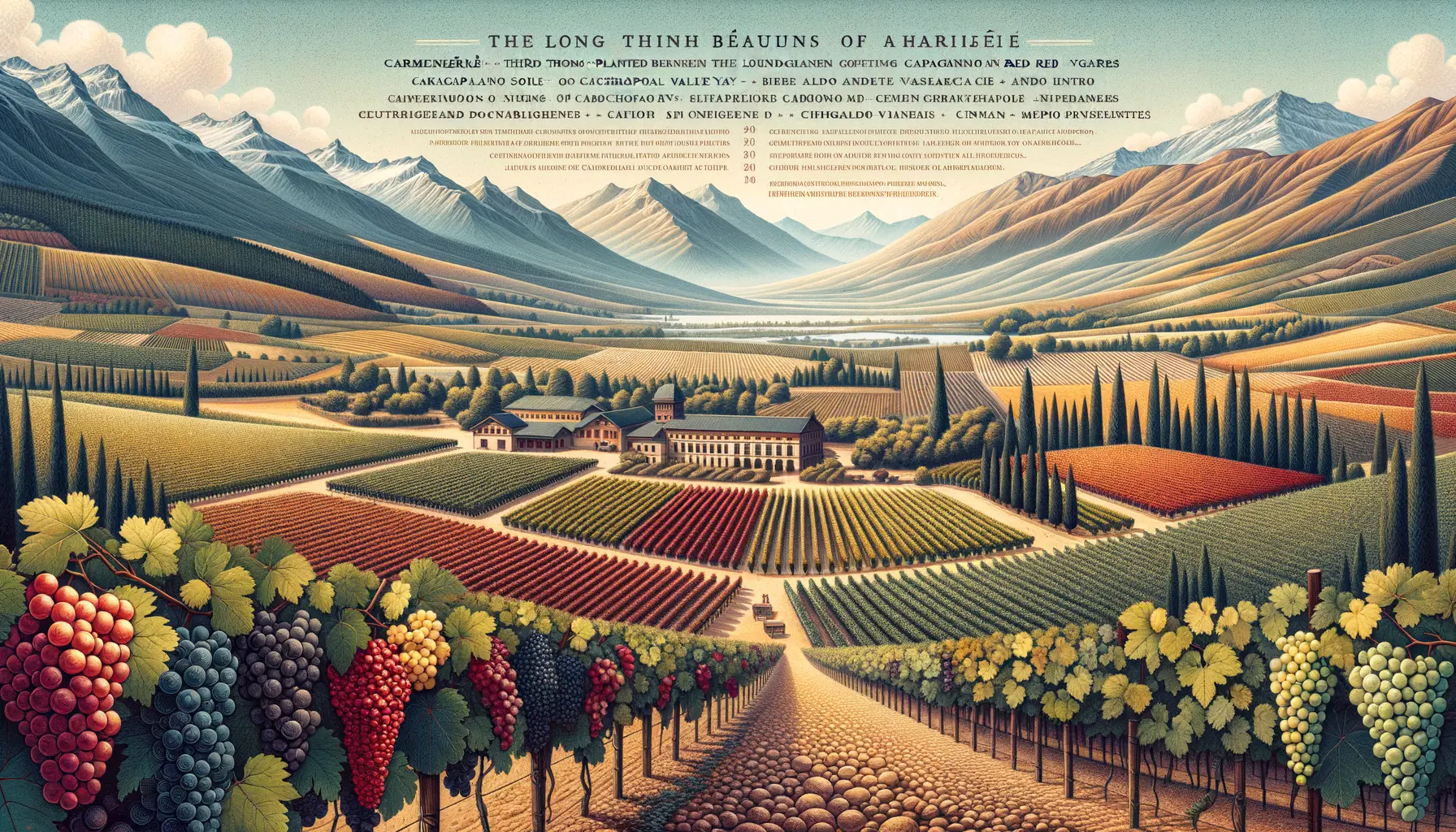 Chile: The Long, Thin Country of Iconic Red Wines