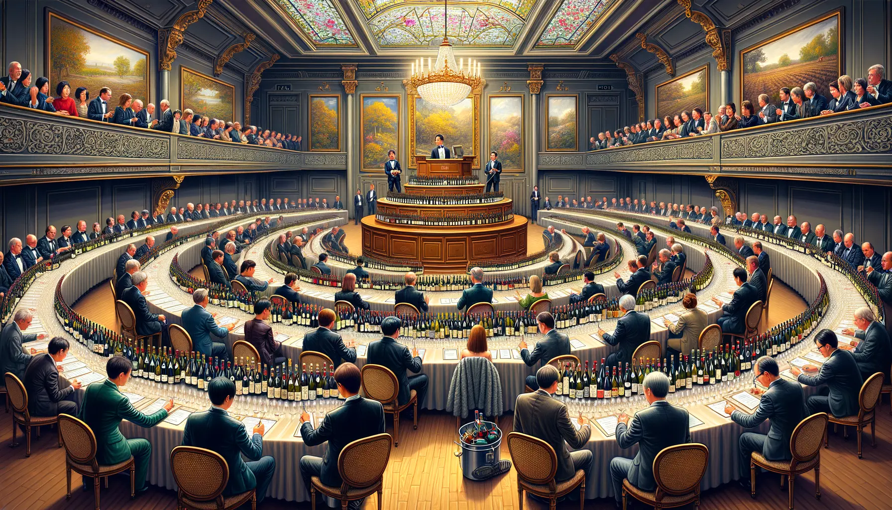 Legendary Burgundy Wine Auction Sets Eight World Records