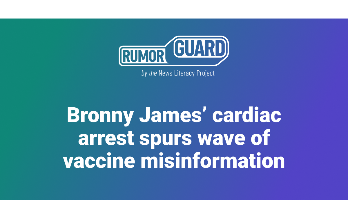 Bronny James’ Cardiac Arrest Spurs Wave Of Vaccine Misinformation